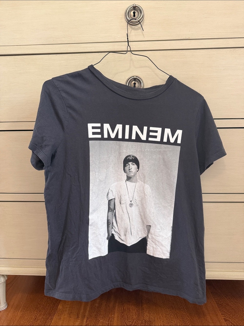 mine Black Eminem Photo Graphic Tee